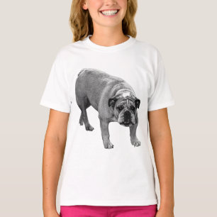 Camiseta Teto do Bulldog Noite de Neve