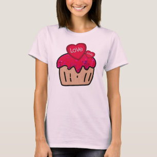Camiseta Teto do Cupcake do namorados