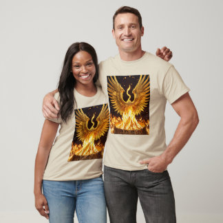 Camiseta Teto do Gráfico da Ascensão Phoenix: Ignite seu Es