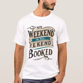 Camiseta **Teto do Livro no Fim de Semana**