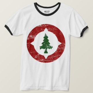 Camiseta Teto do logotipo do Schmith Maps