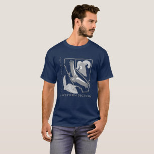 Camiseta Teto do logotipo Mens