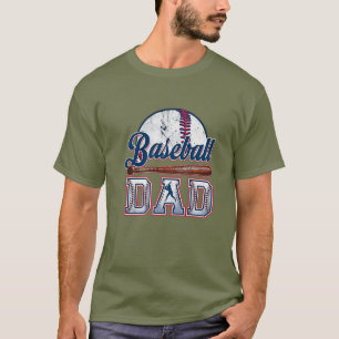 Camiseta Teto do Pai de beisebol   Presente no Dia do Pai