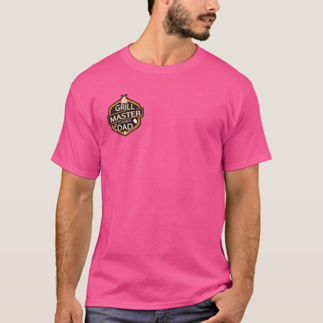 Camiseta Teto do Pai de Verão de Grill Master (Frente)