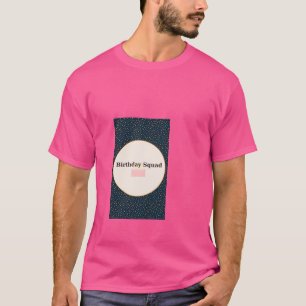 Camiseta Teto do Partido Birthday Squad Confetti