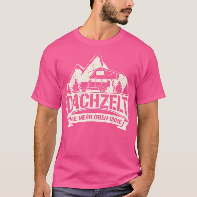 Camiseta Teto do Telhado - Nunca Mais Com - Presente De Cam (Frente)