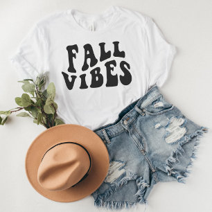 Camiseta Teto Gráfico de Cozy Fall Vibes