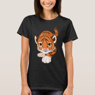 Camiseta Teto Gráfico de Tigre Premium