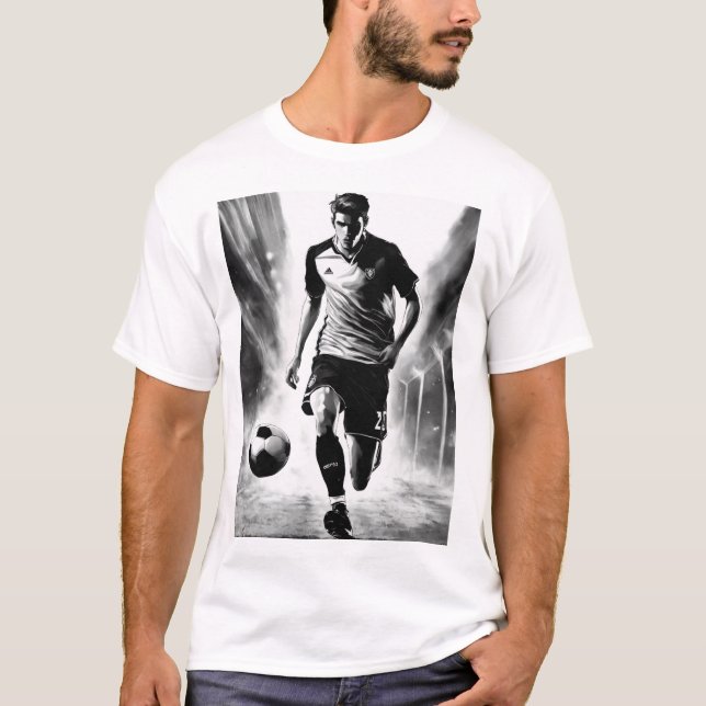 Camiseta Teto Gráfico do Jogador legal (Frente)