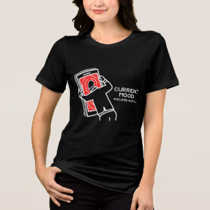 Camiseta Teto gráfico engraçado para sessões intermináveis