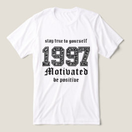 Camiseta Teto Gráfico Motivacional - Fique verdadeiro consi