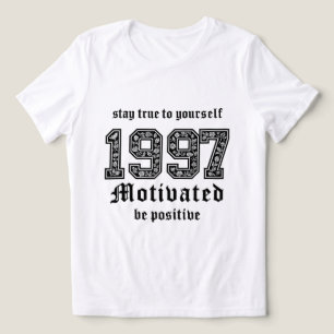 Camiseta Teto Gráfico Motivacional - Fique verdadeiro consi