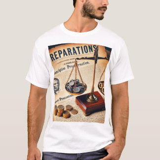 Camiseta Teto gráfico "Reparações"