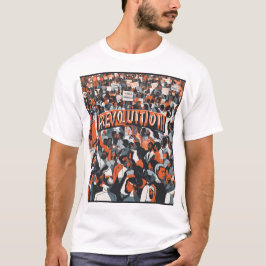 Camiseta Teto gráfico "Revolução"