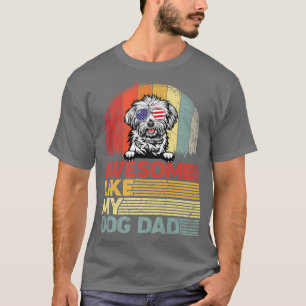 Camiseta Teto Maltês Incrível Como Meu Pai De Cão