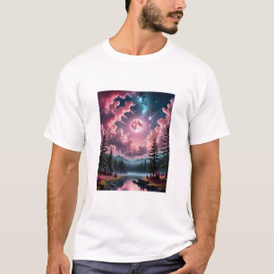 Camiseta Teto Paisagista Sonhador Sonhador Noturno Sonheira