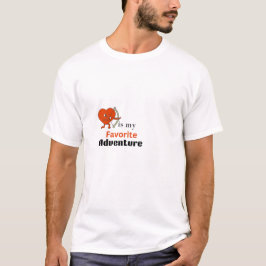 Camiseta Teto Romântico de Aventuras - Amor com Charme Cupi