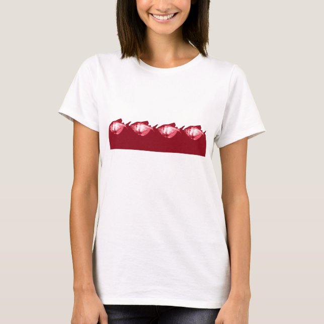 Camiseta Tétras de Saia Preta de Cor Mutável (Frente)