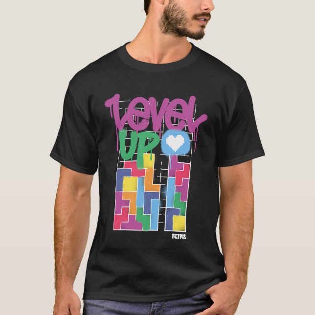 Camiseta Tetris Nível Superior (Frente)