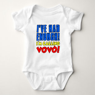 Camiseta Teve bastante Vovo de chamada