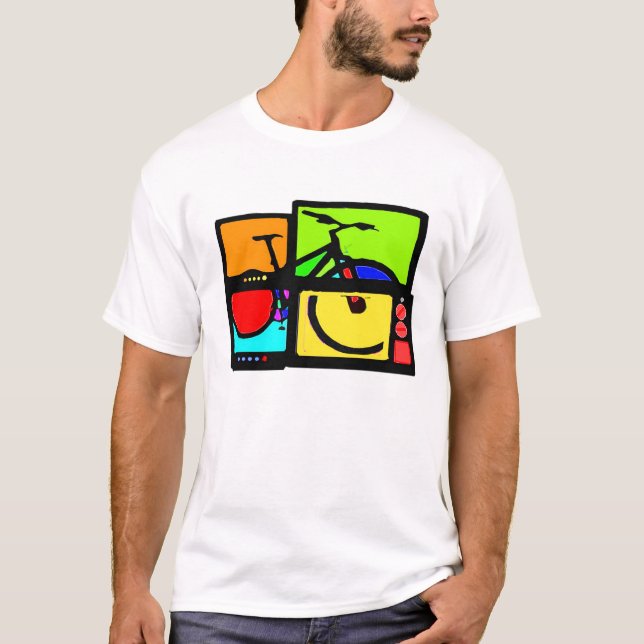 CAMISETA TEVÊ DE MTB (Frente)