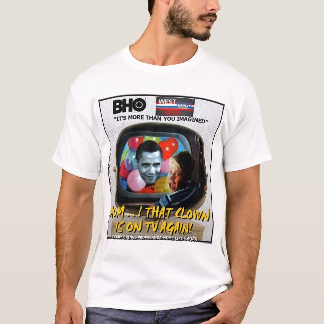 Camiseta Tevê ocidental da asa (Frente)