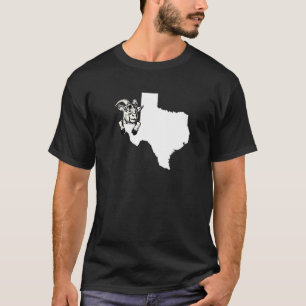 Camiseta Texan Goat Rancher Goat Farmer Texas Destaca Para
