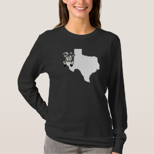 Camiseta Texan Goat Rancher Goat Farmer Texas Destaca Para