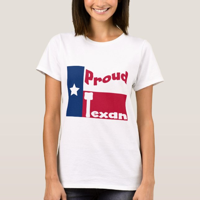 Camiseta Texan orgulhoso (Frente)