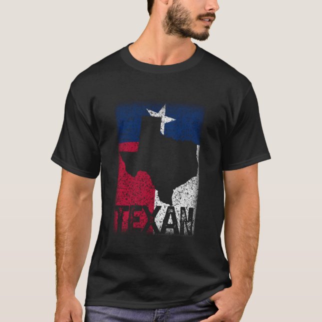 Camiseta Texan Pride Texas Sayings State (Frente)