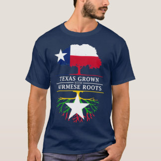Camiseta Texano crescido com raízes birmanesas