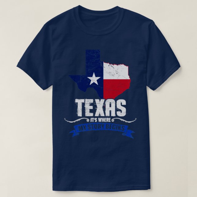 Camiseta Texas (Frente do Design)
