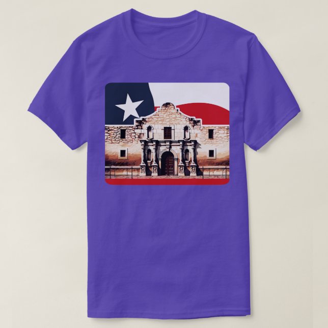 Camiseta Texas Alamo (Frente do Design)
