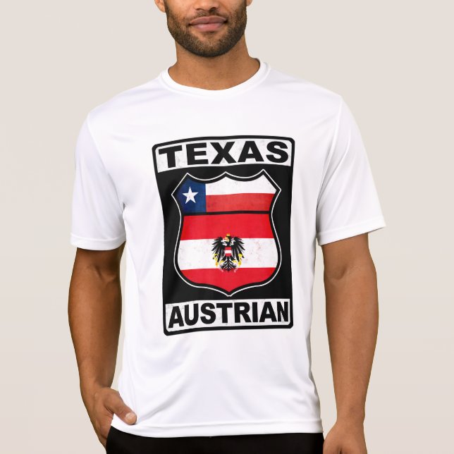 Camiseta Texas Austríaco Americano (Frente)