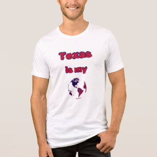 Camiseta TEXAS, Bella+Canvas - Camisa-T de três misturas