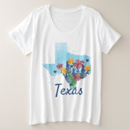 Camiseta Texas Bluebonnet Wildflower