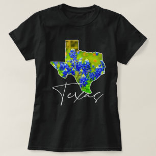 Camiseta Texas Bluebonnets State of Texas Fine Art