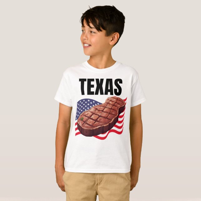 Camiseta Texas Boy (Frente Completa)