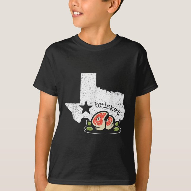 Camiseta Texas Brisket Home State Love Funny Barbecue (Frente)