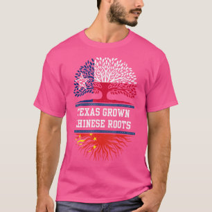 Camiseta Texas cresceu com raízes chinesas na China