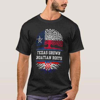 Camiseta Texas cresceu com raízes croatas na Croácia