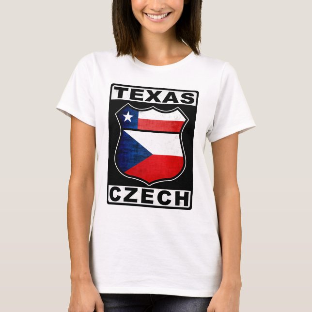 Camiseta Texas Czech American Tee (Frente)