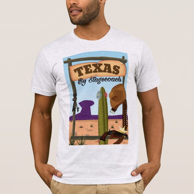 Camiseta Texas de Diligência (Frente)