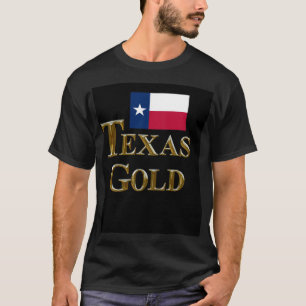 CAMISETA TEXAS DOURADAS