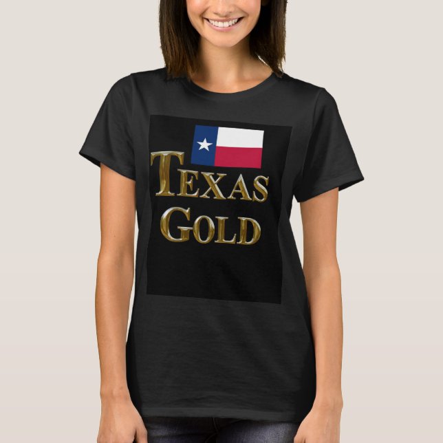 CAMISETA TEXAS DOURADOS (Frente)
