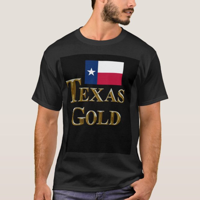CAMISETA TEXAS DOURADOS (Frente)