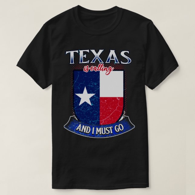 Camiseta Texas está ligando (Frente do Design)