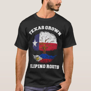 Camiseta Texas Filipinas Texan Filipino Texas cultivado Fil
