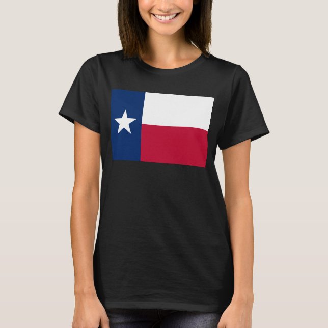 Camiseta Texas Flag: Longhorns, O Estado das Estrelas do Te (Frente)