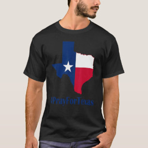 Camiseta Texas Forte Reze Por Texas Proteja Crianças Não G